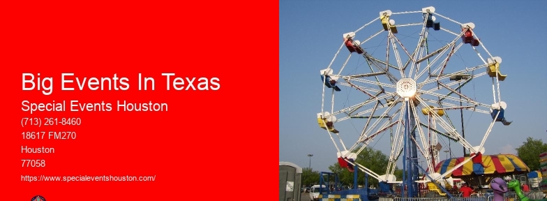 Special Events In Texas