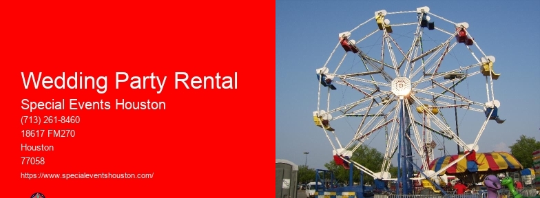 Event Rentals Houston Texas